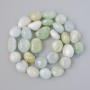 Morganite Beads natural gemstone rondelle, diameter 12×14mm, length 39cm on thread