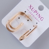 Xuping stud earrings, diameter 29×16 mm ±, 18K gold plated