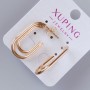 Xuping stud earrings, diameter 29×16 mm ±, 18K gold plated