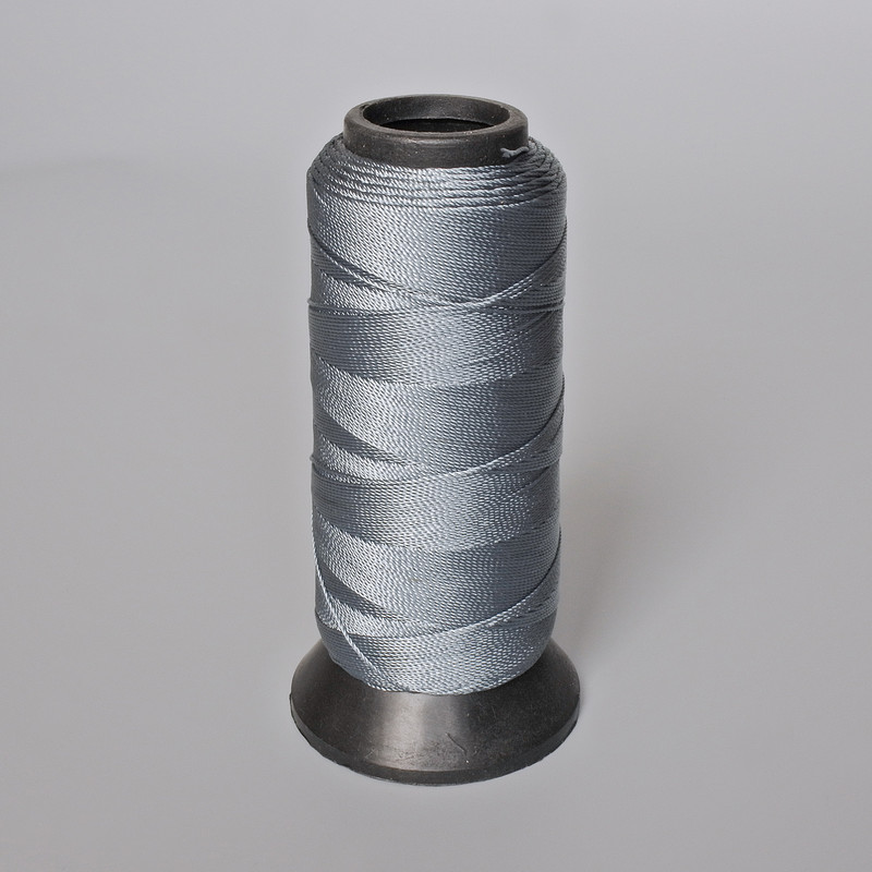 Indigo Coloured Nylon Thread on Bobbin, 0.9mm diameter, capron for crafts 500 m