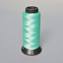 Turquoise nylon thread skein, 0.6 mm diameter, capron for crafts 500 m