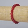 Bracelet Tourmaline (piece) smooth bead, diameter 8mm+-, length 18cm+- (stretch)