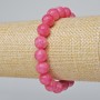 Bracelet Tourmaline smooth bead, diameter 10mm±, length 18cm± (stretch)