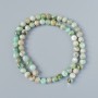 Chrysoprase Beads (Acrylic Imitation), Smooth Round, Diameter 6.5mm+/-, Length 40cm+/- on Fishing Line
