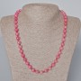 Necklace Tourmaline (artificial) faceted bead, diameter 8mm+-, length 49-52cm+