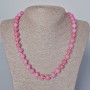 Necklace Tourmaline (artificial) smooth bead, diameter 10.5mm+-, length 47-51cm+
