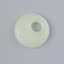 Donut Pendant Onyx Natural Stone, diameter 18x5mm+/-, hole diameter 5mm+