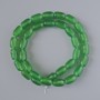 Chrysoprase Natural Stone Cylinder Beads, 8x12mm+/- Diameter, 40cm+/- Strand