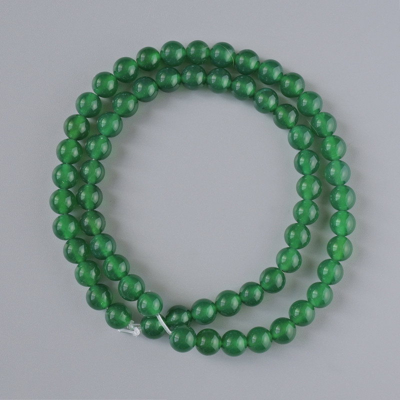 Chrysoprase Natural Stone Round Beads, 6mm+/- Diameter, 38cm+/- Strand