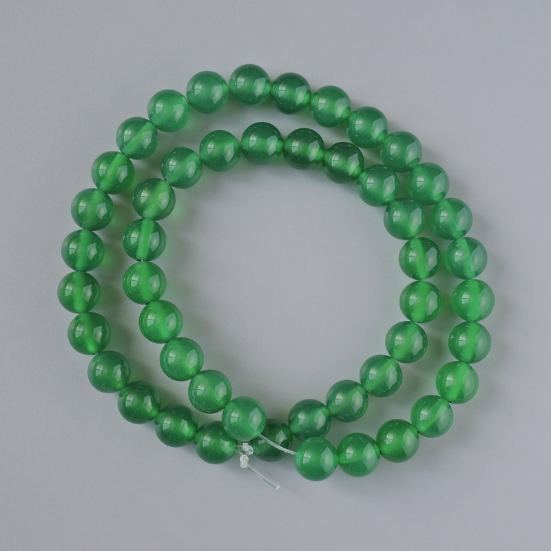 Chrysoprase Natural Stone Round Beads, 8mm+/- Diameter, 38cm+/- Strand