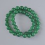 Chrysoprase Natural Stone Round Beads, 10mm+/- Diameter, 38cm+/- Strand