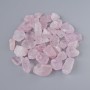 Souvenir Natural Stone Rose Quartz Tumbled 17x12mm +/- 100g Pack
