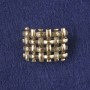 Accent Brooch, Dark Gold-Tone Metal 16x22mm+