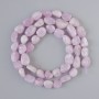 Kunzite Beads, Natural Stone, Tumbled, Diameter 6x9mm+/-, Length 40cm+/- on a Strand