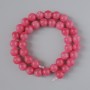 Tourmaline Beads natural stone smooth round, diameter 10mm+/-, length 38cm+/- on thread