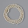 Freshwater Pearls Beads, diameter 3×4mm, length 36cm on a thread