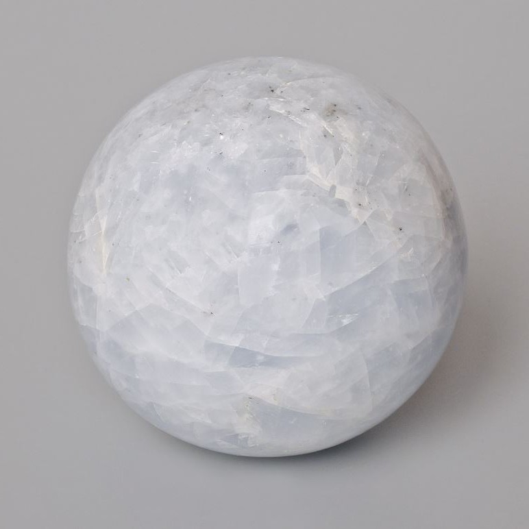 Aquamarine Natural Stone Souvenir Sphere, price per 100 grams (weight from 470g)