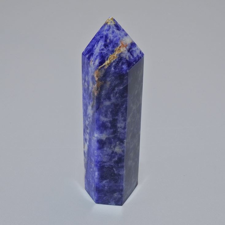 Sodalite Natural Stone Souvenir Pencil, price per 100 grams