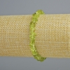 Chrysolite Bracelet natural stone chip, diameter 6x4mm+-, length 18cm+- (stretch)
