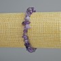 Amethyst Bracelet natural stone chip, diameter 8x4mm+-, length 18cm+- (stretch)