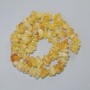 Citrine Natural Stone Chip Beads, 11.5x4mm+/- Diameter, 40cm+/- Length on Fishing Line