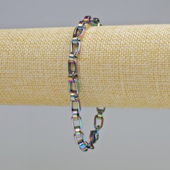 Xuping Bracelet with "Petrol" Plating 18K, thickness 6mm+-, length 22cm+