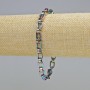 Xuping Bracelet with "Petrol" Plating 18K, thickness 6mm+-, length 22cm+