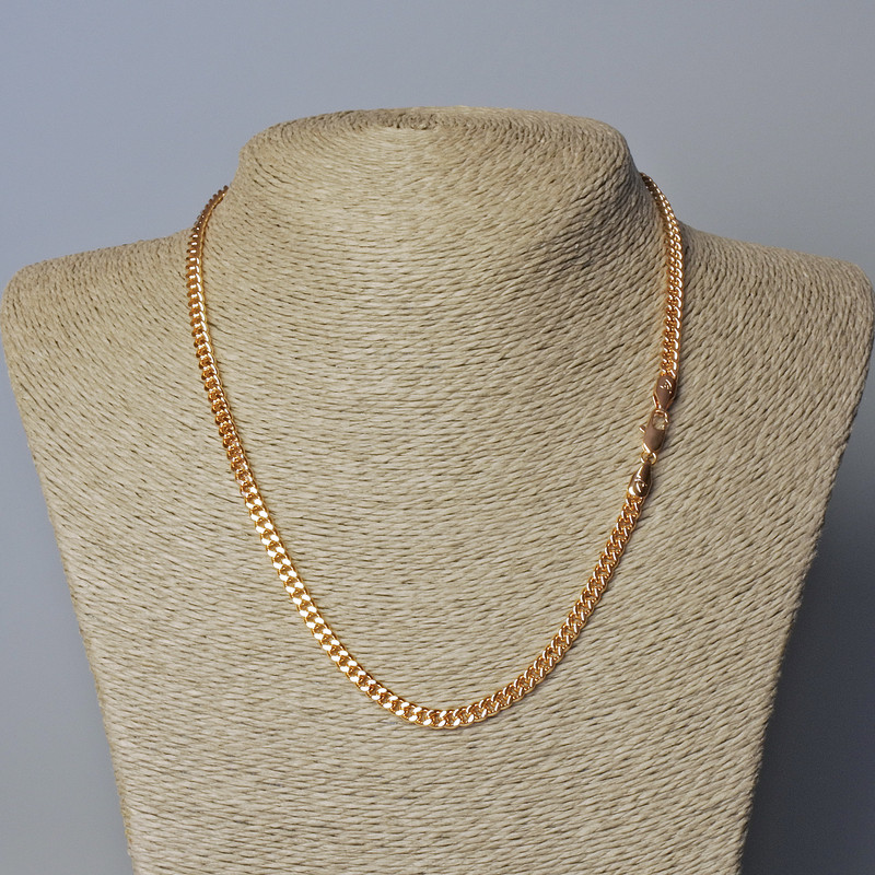 Xuping Chain, 18K Gold Plated, thickness 5mm+/-, length 45cm+