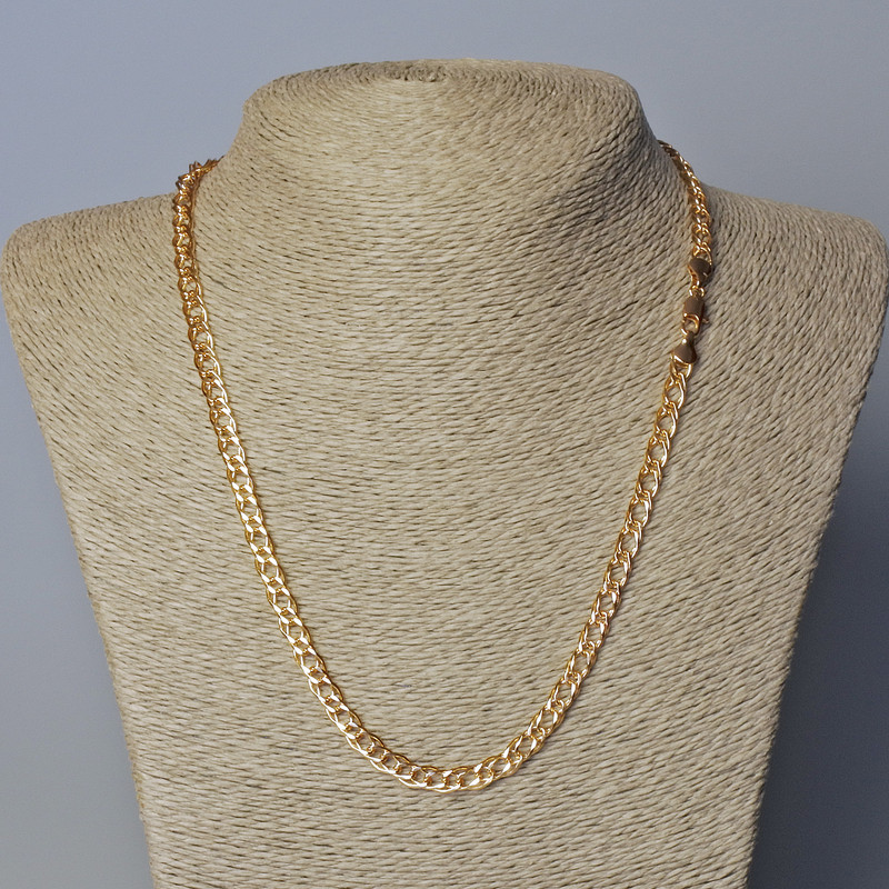 Xuping Chain 18K Gold Plated, thickness 5.1mm+/-, length 50cm+