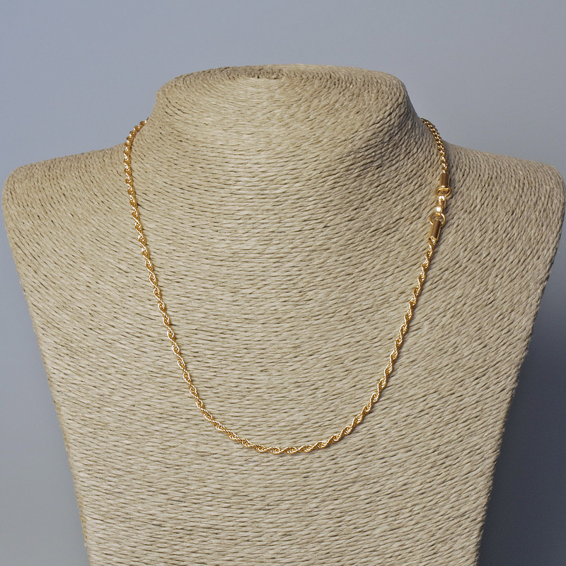 Xuping Chain 18K Gold Plated, thickness 2.5mm+/-, length 45cm+