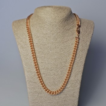 Chain Xuping Gold Plating 18K, thickness 8.6mm ±, length 60cm±