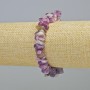 Phosphosiderite Bracelet, natural stone chips, diameter 11x3mm+/- (stretch), length 18cm+
