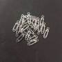 Pin Pendant Finding, 4.5x16mm+/-, pack 20g+/- 70pcs+
