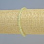 Prehnite Bracelet, Natural Stone Faceted Cube, Diameter 4–5mm+/- (Stretch), Length 18cm+