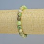 Green Opal Bracelet (imitation acrylic), smooth round beads, diameter 8mm+/- (stretch), length 18cm+