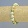 Chrysoprase Bracelet (acrylic imitation) smooth beads, diameter 10mm+/- (stretch), length 18cm+