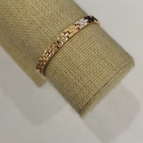 Xuping Bracelet 18K Gold Plated, Length 19cm, Thickness 6mm+