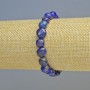 Lapis Lazuli Bracelet, Natural Stone Tumbled, 9mm+- Diameter (Stretch), 18cm+ Length