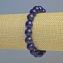 Lapis Lazuli Bracelet, Natural Stone Smooth Round Bead, 10mm+- Diameter (Stretch), 18cm+ Length
