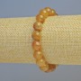 Calcite Bracelet, Smooth Round Bead, Diameter 10mm+/- (Stretch), Length 18cm+
