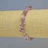 Ametrine Natural Stone Chip Bracelet, diameter 7x3mm+/- (stretch), length 18cm+