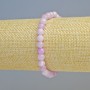 Kunzite Bracelet (individual) smooth bead, diameter 6mm±, stretchy, length 18cm+