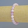 Kunzite Bracelet (unit) smooth bead, diameter 8mm± (stretch), length 18cm+