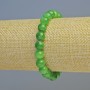 Bracelet Chrysoprase (Imitation Acrylic) Smooth Round Bead, Diameter 8.5mm+/- (Stretch), Length 18cm+