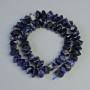 Sodalite Beads, Natural Stone Faceted Rondelle, Diameter 10.5x6.5mm+/-, Length 38cm+/- on a Thread