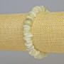 Jadeite Natural Stone Chip Bracelet, diameter 10x3mm+/- (stretch), length 18cm+