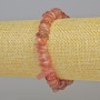 Strawberry Quartz Natural Stone Chip Bracelet, diameter 10x3mm+/- (stretch), length 18cm+