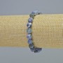 Sodalite Natural Stone Faceted Bracelet, Diameter 7x8mm+- (Stretch), Length 18cm+