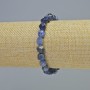 Sodalite Natural Stone Faceted Bracelet, Diameter 7x8mm+- (Stretch), Length 18cm+