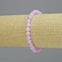 Kunzite Bracelet (imitation acrylic) smooth bead, diameter 6.5mm+- (stretch), length 18cm+